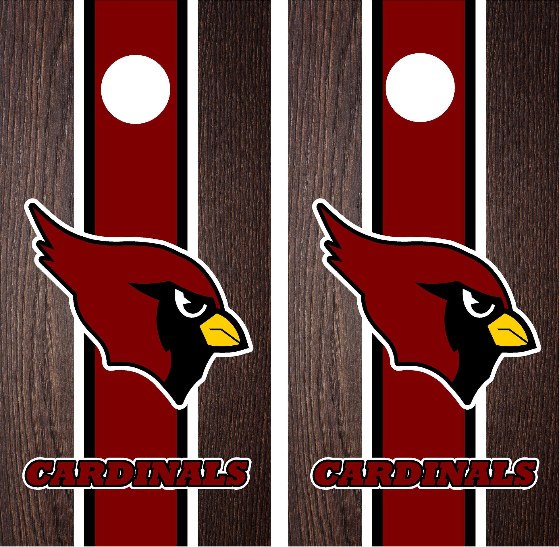 Arizona Cardinals Cornhole Wraps