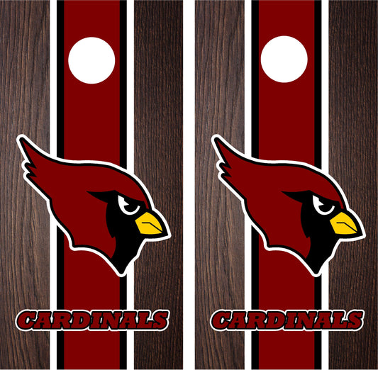 Arizona Cardinals Cornhole Wraps