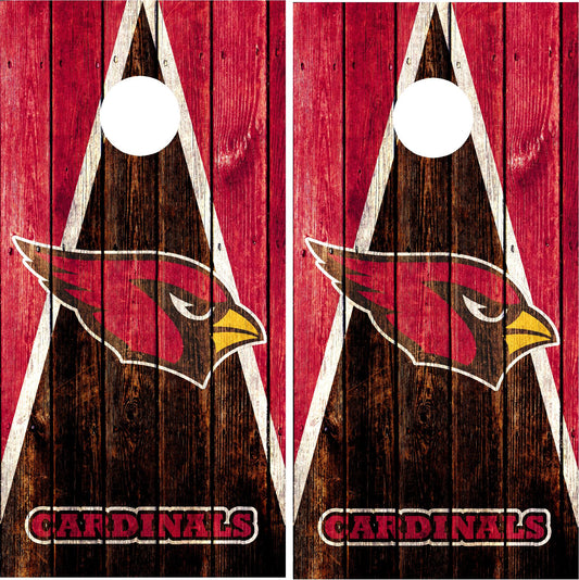 Arizona Cardinals Cornhole wraps.