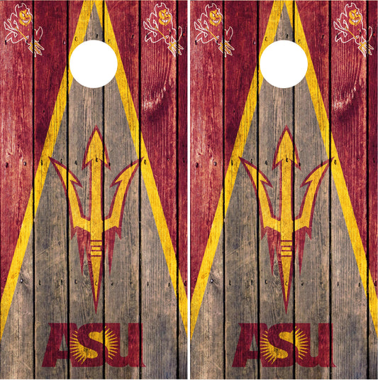 Arizona State Sun Devils Cornhole wraps