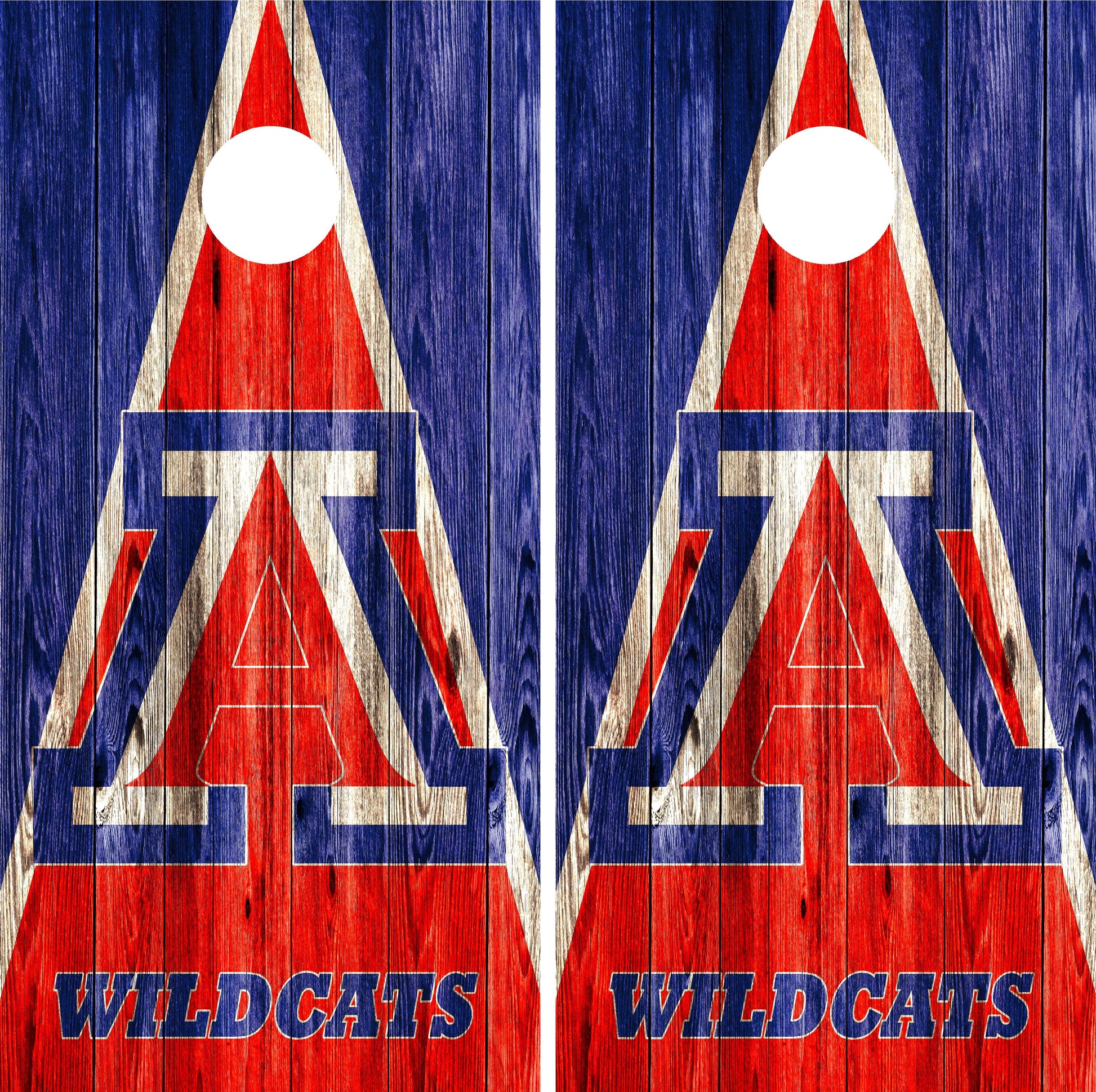 Arizona Wildcats Cornhole wraps