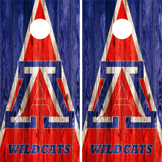 Arizona Wildcats Cornhole wraps