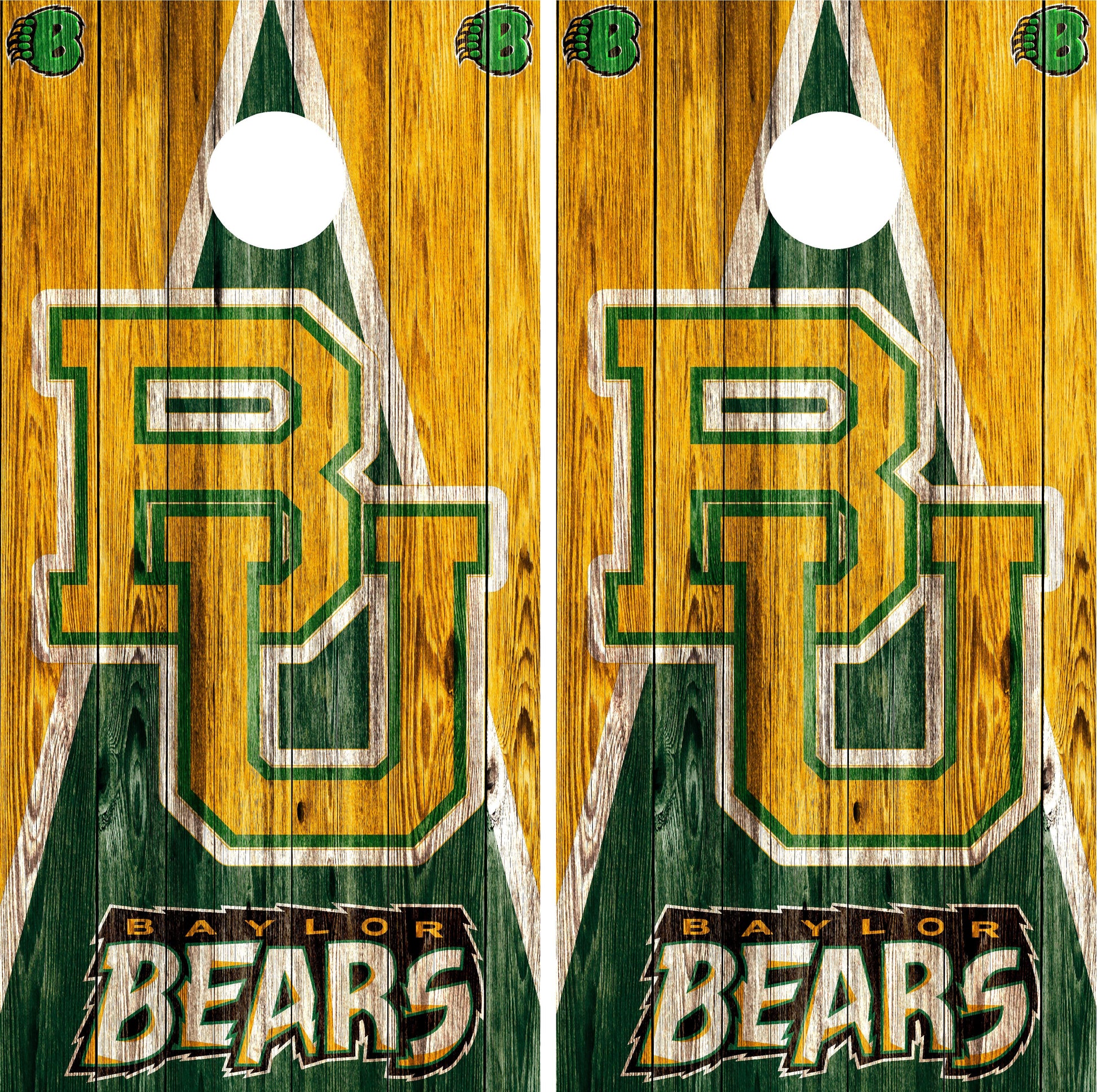 Baylor Bears Cornhole wraps
