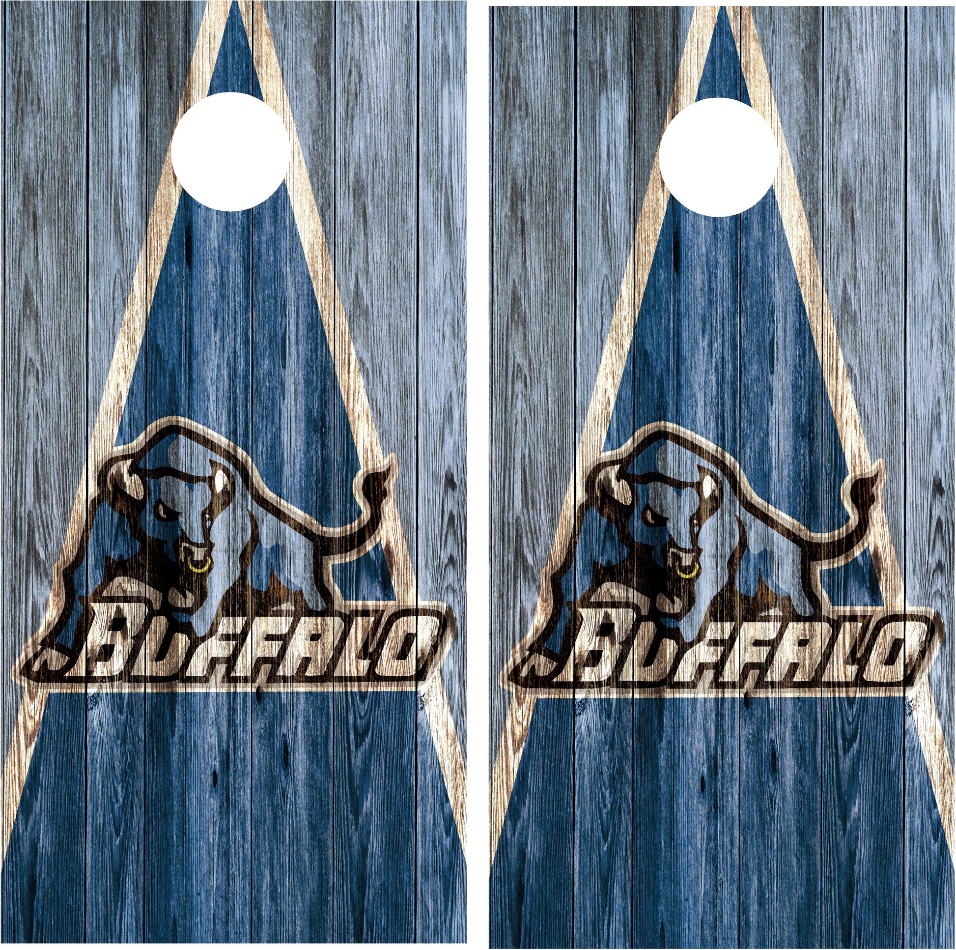 Buffalo Bulls Cornhole wraps