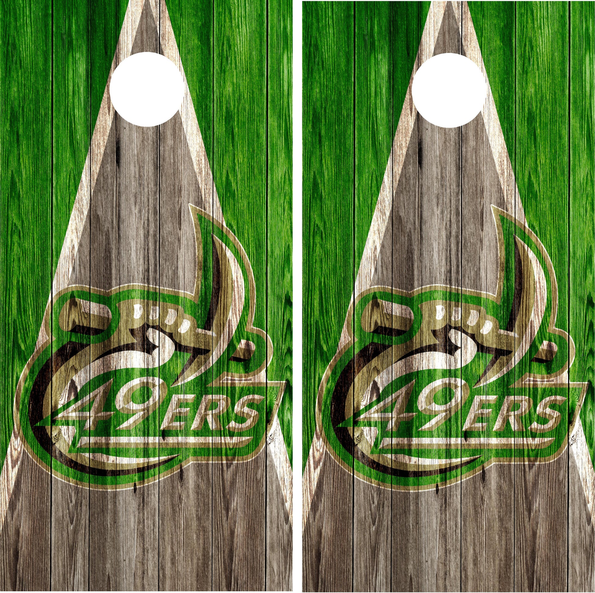 Charlotte 49ers Cornhole wraps