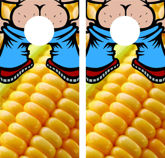 Corn on the Cob Cornhole Wraps