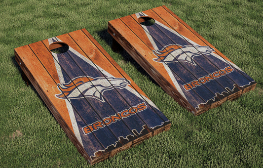 Denver Broncos Regulation Cornhole Boards