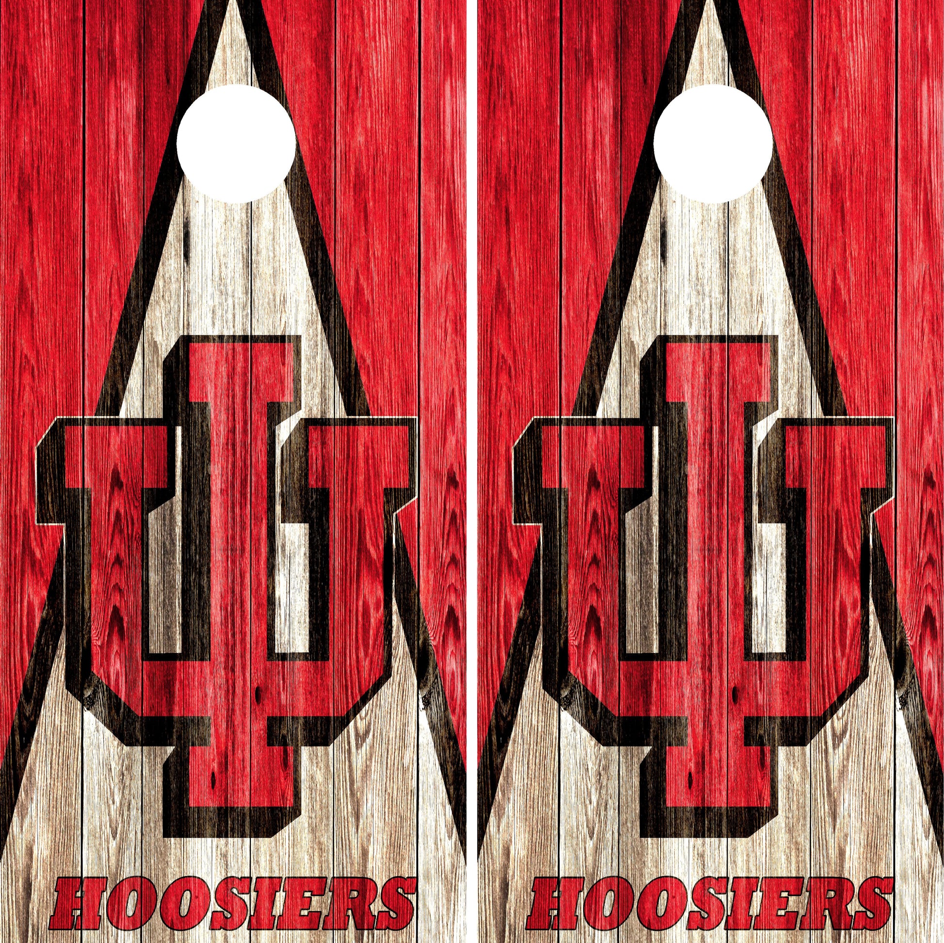 Indiana Hoosiers Cornhole wraps
