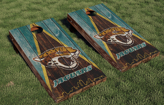 Jacksonville Jaguars Regulation Cornhole Boards