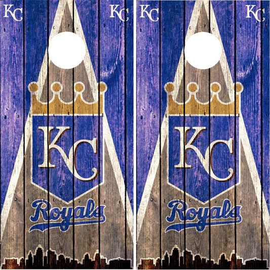 Kansas City Royals Cornhole Wraps