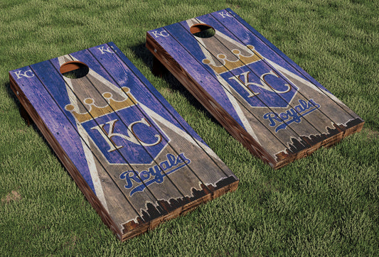 Kansas City Royals Regulation Cornhole Boards