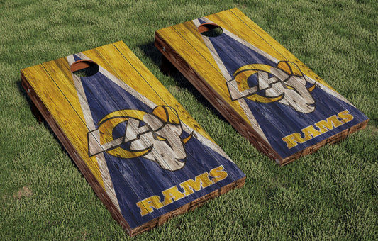 Los Angeles Rams Regulation Cornhole Boards