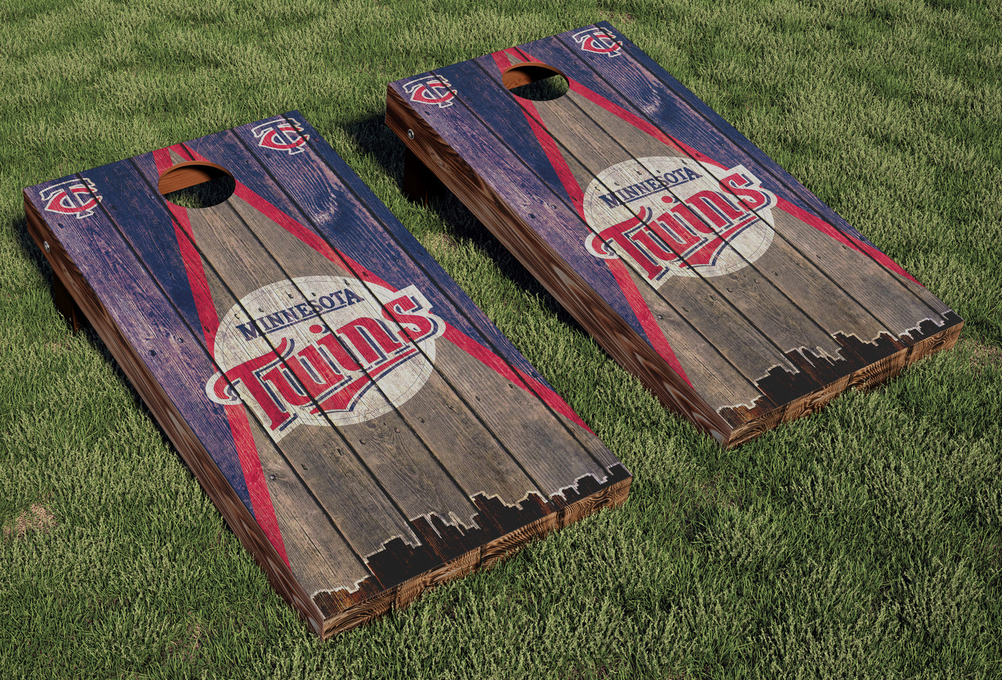 Minnesota Twins Regulation Cornhole Boards