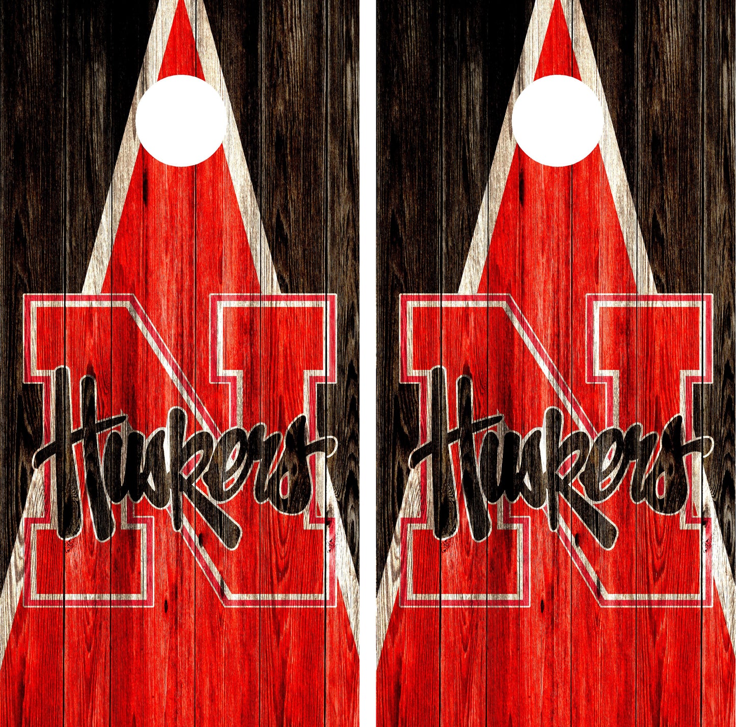 Nebraska Cornhuskers Cornhole wraps