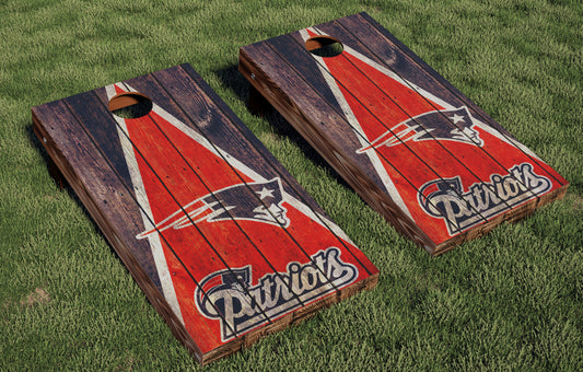New England Patriots Regulation Cornhole Boards