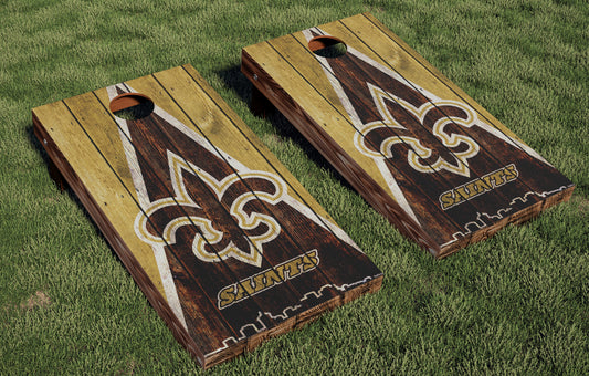 New Orleans Saints Regulation Cornhole Boards