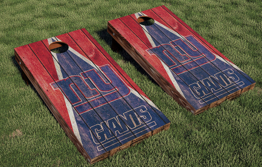 New York Giants Regulation Cornhole Boards