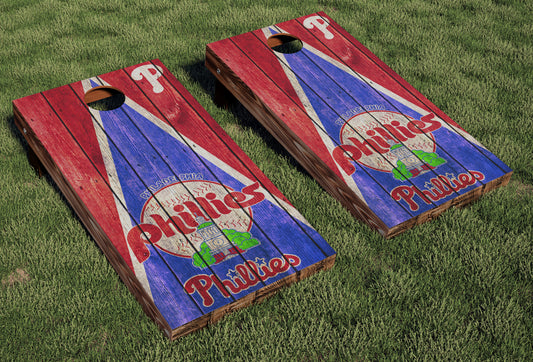 Philadelphia Phillies Regulation Cornhole Boards