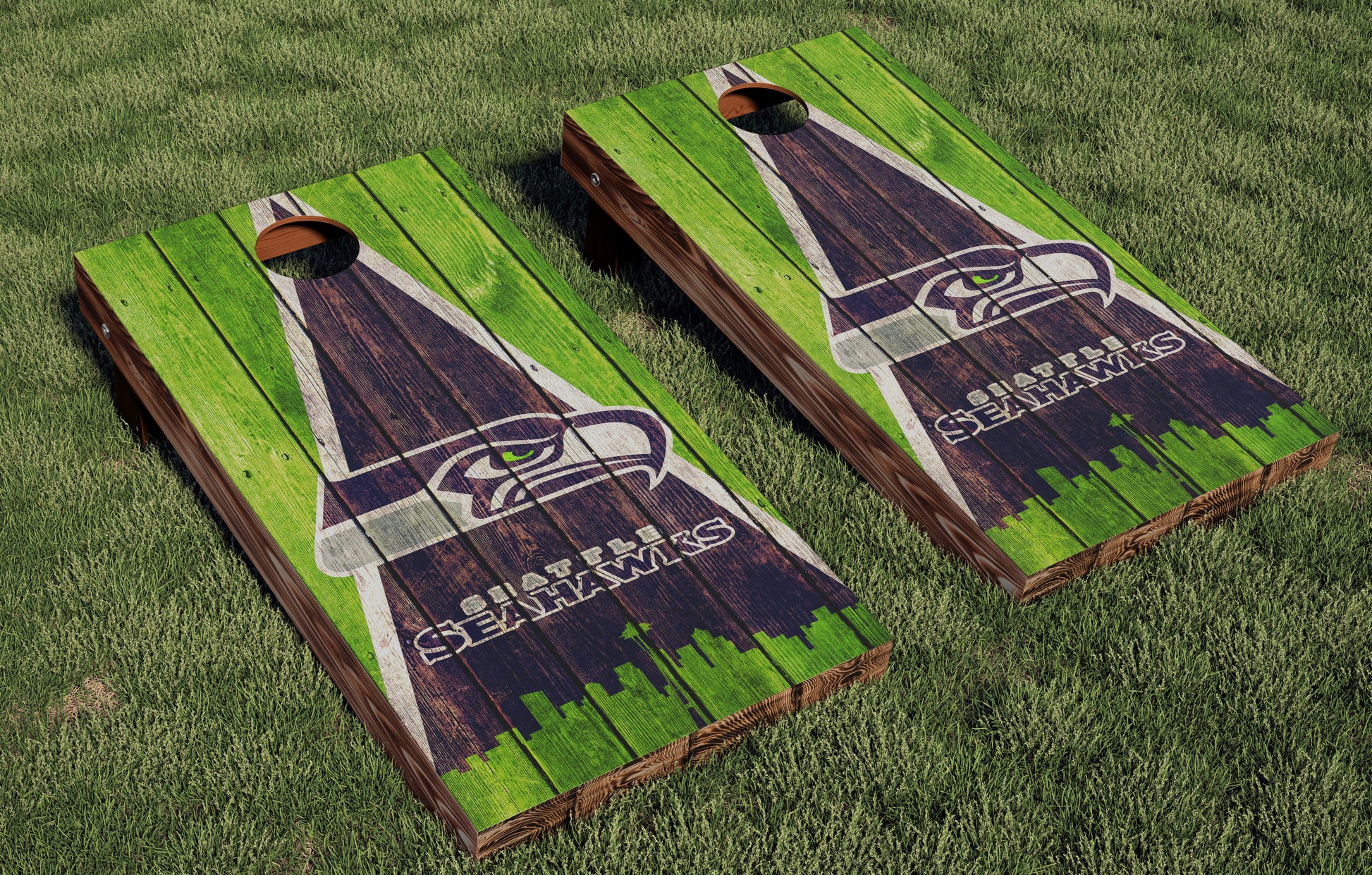 Seattle Seahawks Regulation Cornhole Boards