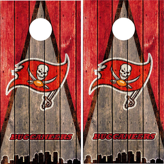 Tampa Bay Buccaneers Cornhole Wraps